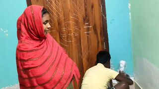 Village girl Deluwara sex with Paint Warker part 1