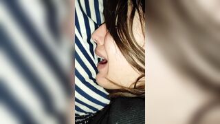 Painful anal fuck with creampie for a beautiful teen